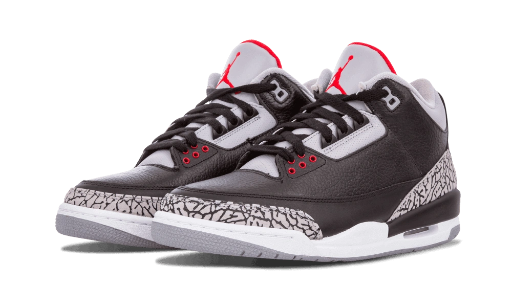 Jordan 3 Retro Black Cement CDP (2008) - Image 1