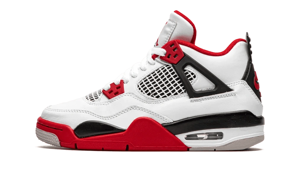 Photo du produit Jordan 4 Retro Fire Red (2020) (GS)