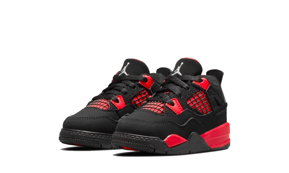 Jordan 4 Retro Red Thunder (TD) - Image 1