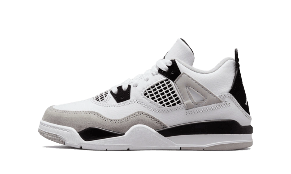 Jordan 4 Retro Military Black (PS) - Image 1