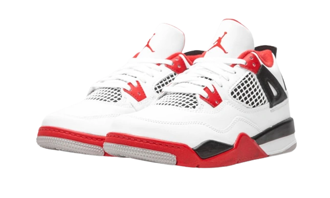 Jordan 4 Retro Fire Red (2020) (PS) - Image 1