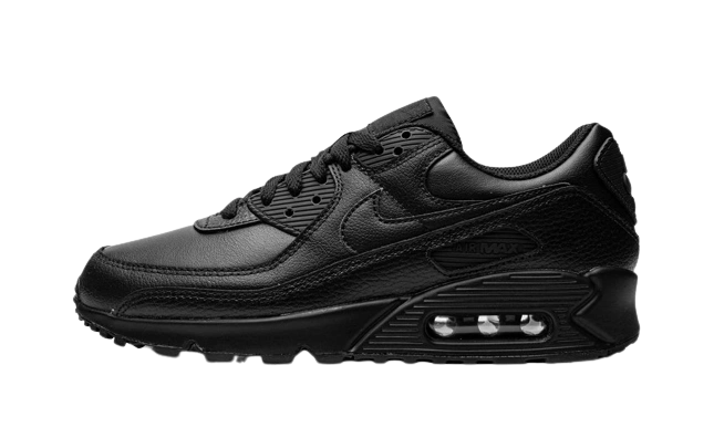 Nike Air Max 90 Leather Triple Black (2020)