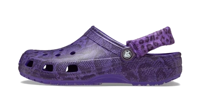 Crocs Classic Clog Stray Rats Ultraviolet Snakeskin Produktfoto