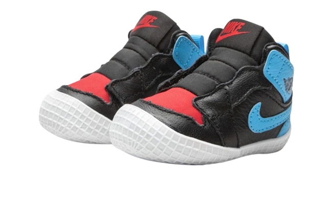 Jordan 1 Crib Bootie NC To Chi Leather - Image 1