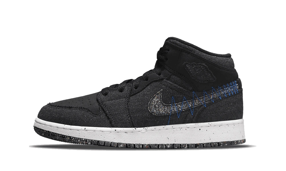 Photo du produit Jordan 1 Mid SE Crater Black (GS)