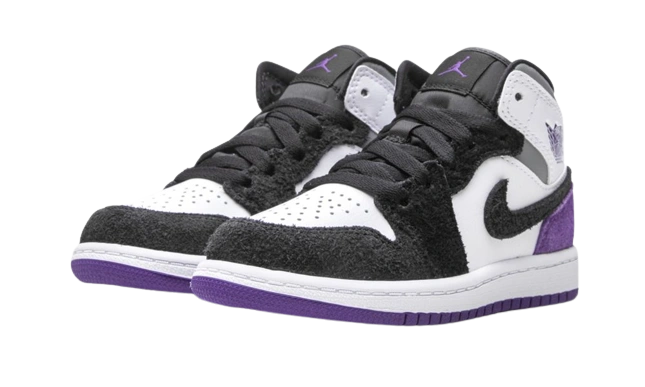 Jordan 1 Mid SE Purple (PS) - Image 1