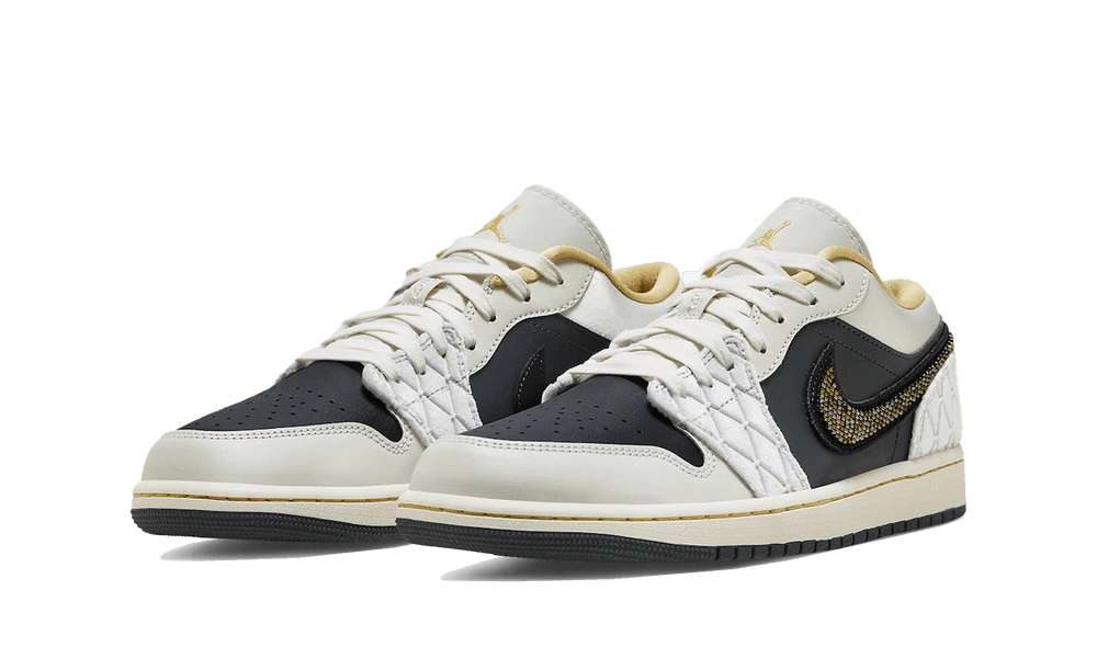 Jordan 1 Low Beaded Swoosh - Image 1