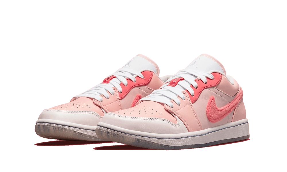 Jordan 1 Low SE Mighty Swooshers Pink (W) - Image 1