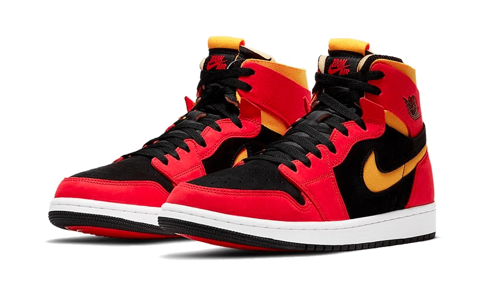 Jordan 1 High Zoom Air CMFT Black Chile Red - Image 1