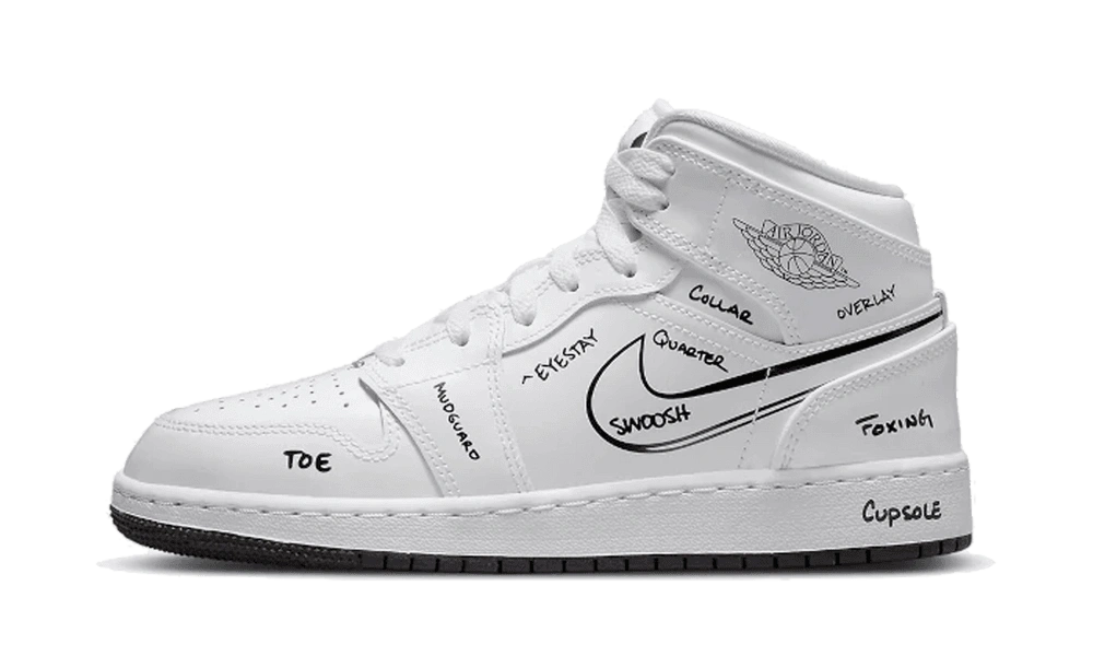 Foto del prodotto Jordan 1 Mid Schematic (GS)