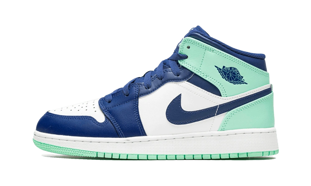 Photo du produit Jordan 1 Mid Mystic Navy Mint Foam (GS)