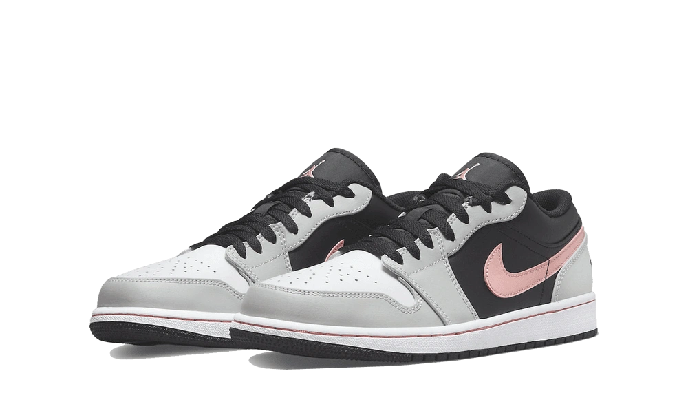 Jordan 1 Low Black Grey Pink - Image 1