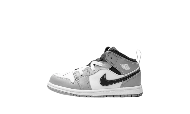Photo du produit Jordan 1 Mid Light Smoke Grey (2022) (TD)