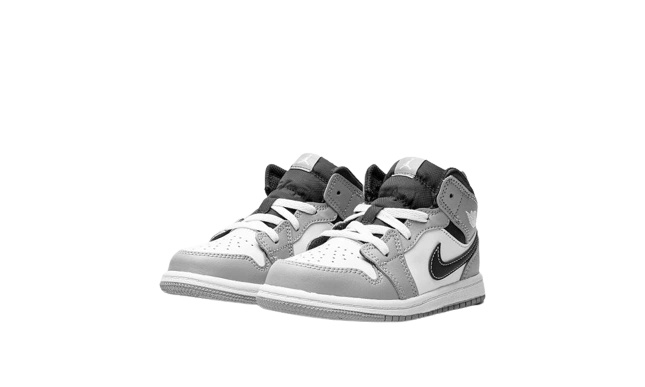 Jordan 1 Mid Light Smoke Grey (2022) (TD) - Image 1