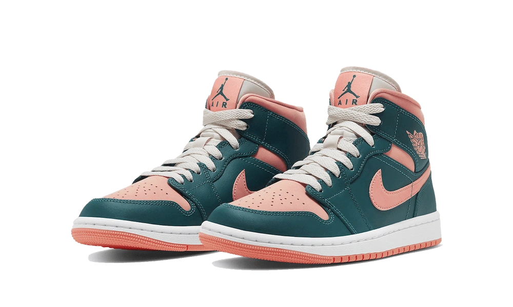 Jordan 1 Mid Dark Teal Green (W) - Image 2