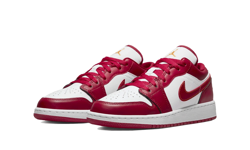 Jordan 1 Low Cardinal Red (GS) - Image 1