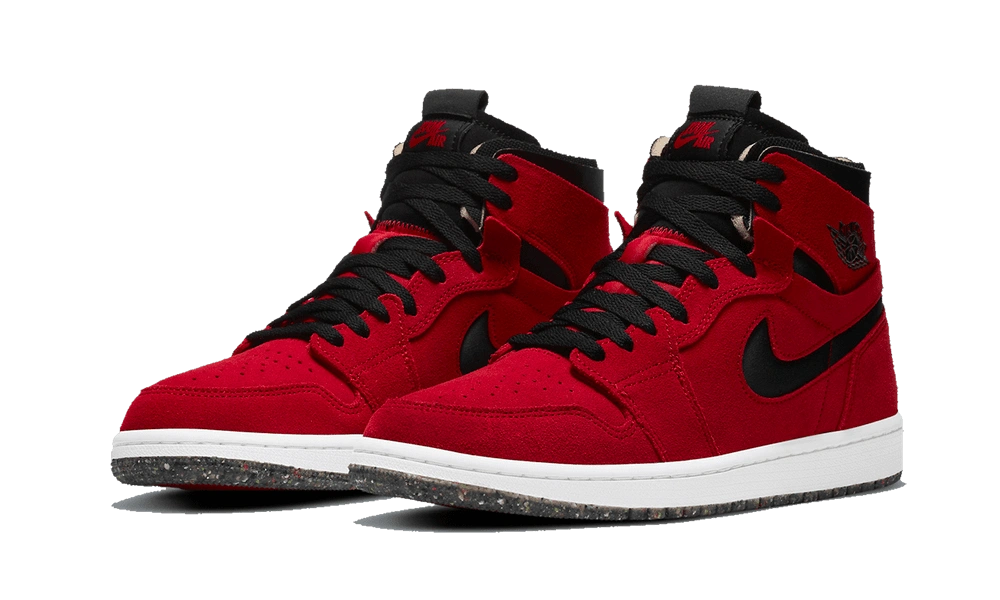 Jordan 1 High Zoom Air CMFT Red Suede - Image 1