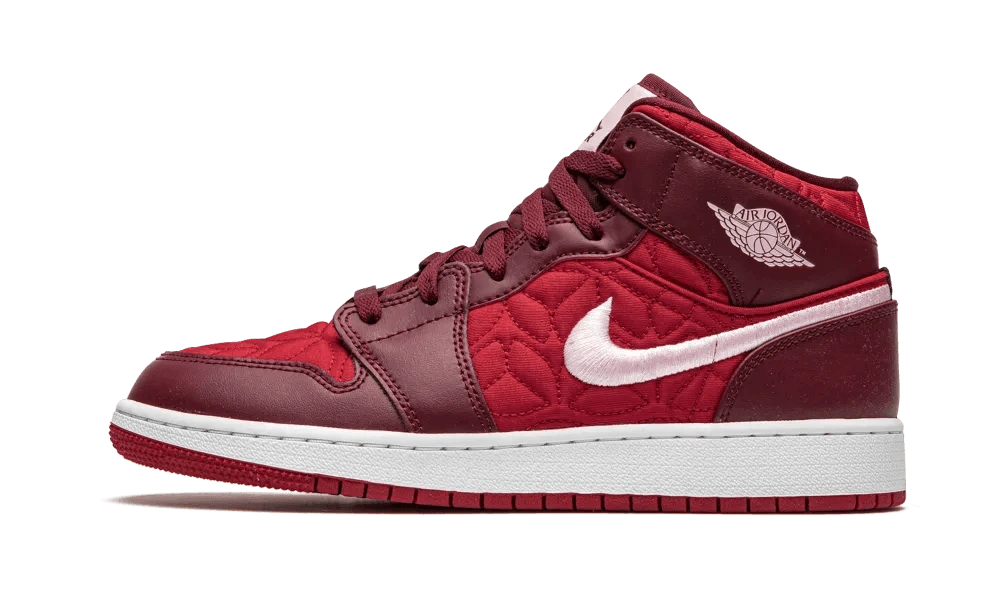 Photo du produit Jordan 1 Mid SE Red Quilt (GS)
