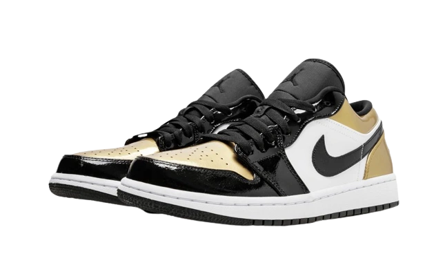 Jordan 1 Low Gold Toe - Image 1