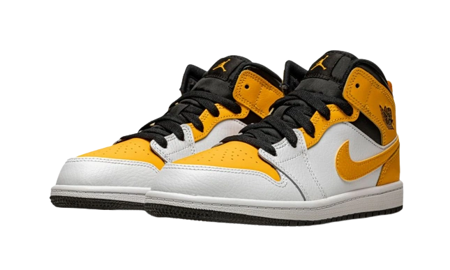 Jordan 1 Mid University Gold (PS) - Image 1