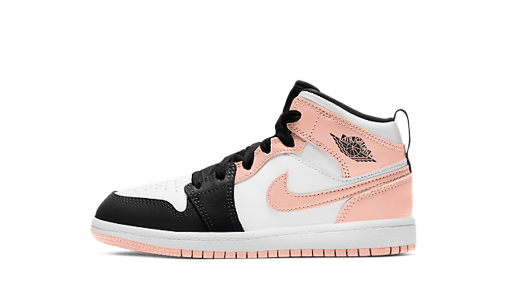 Photo du produit Jordan 1 Mid Arctic Orange Black Toe (PS)