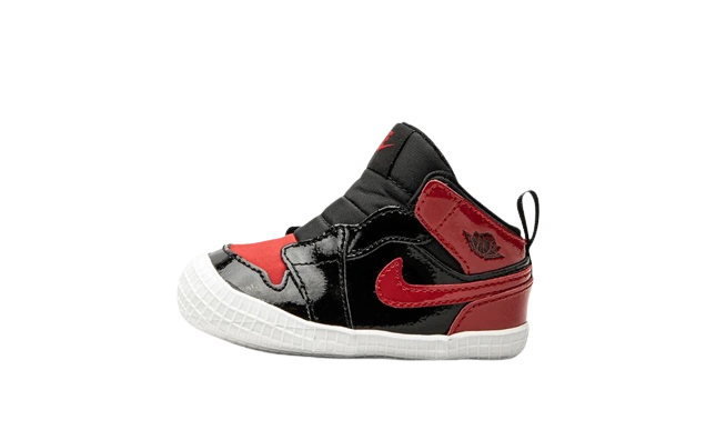 Photo du produit Jordan 1 Crib Bootie Bred Patent (I)