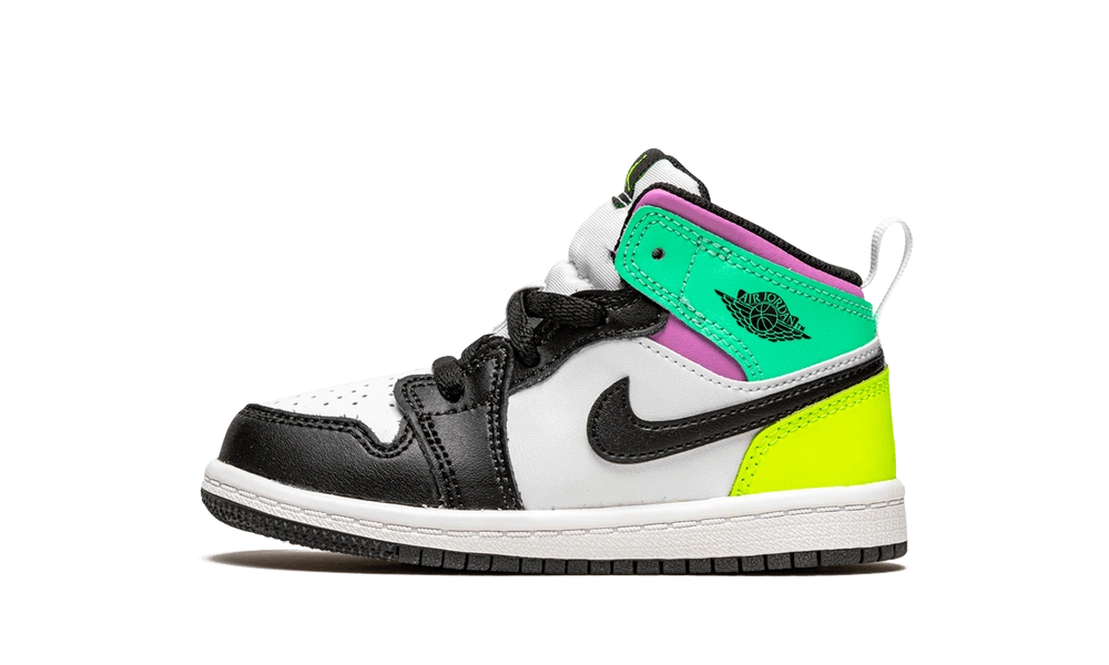 Photo du produit Jordan 1 Mid Pastel Black Toe (TD)