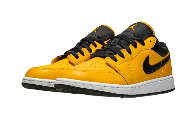 Jordan 1 Low University Gold Black (GS) - Image 1