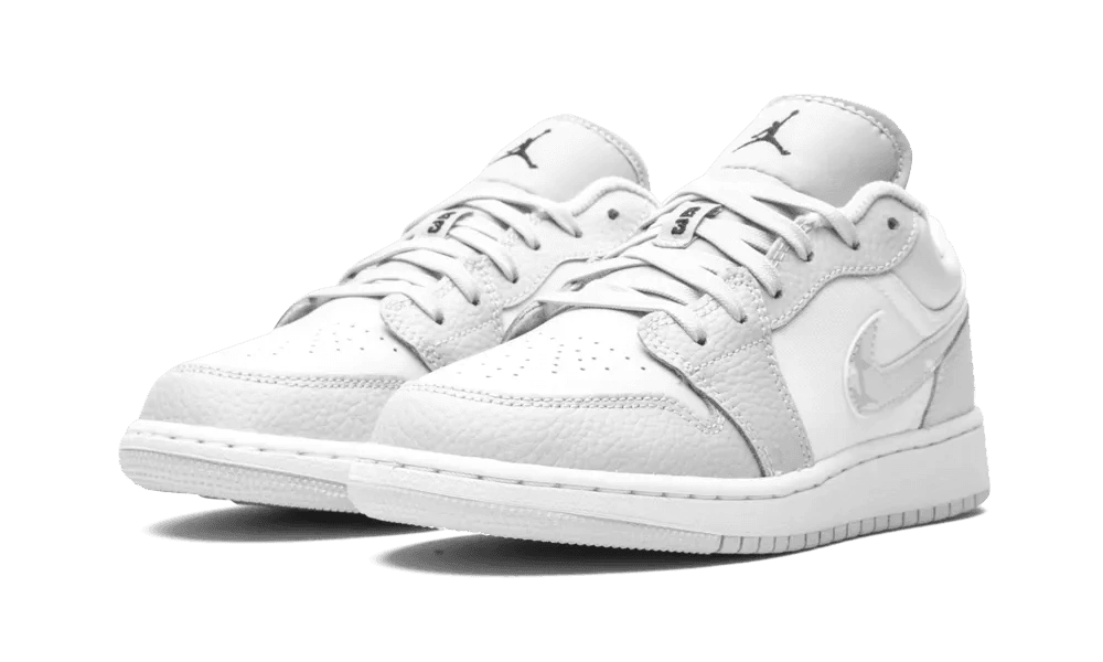 Jordan 1 Low White Camo (GS) - Image 1