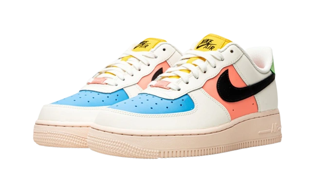 Nike Air Force 1 Low '07 Sail Multi (W) - Image 1