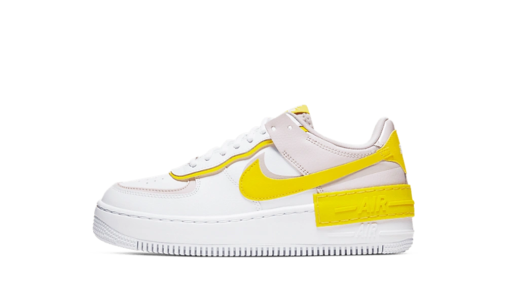 Foto del prodotto Nike Air Force 1 Shadow White Barely Rose Speed Yellow (W)