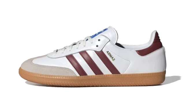 adidas Samba OG White Burgundy Gum Produktfoto