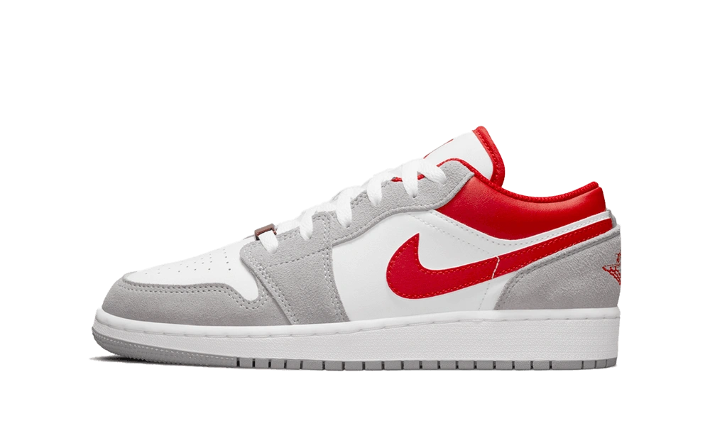 Photo du produit Jordan 1 Low SE Smoke Grey Gym Red (GS)