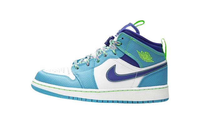 Photo du produit Jordan 1 Mid SE Sprite Blue (GS)