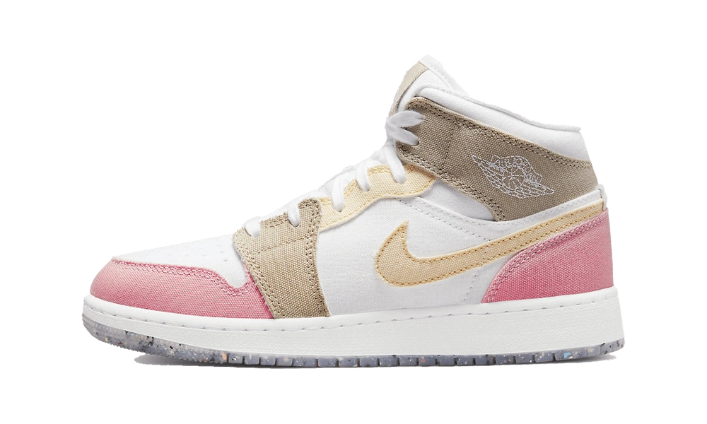Photo du produit Jordan 1 Mid SE Pastel Vivid Green Grind (GS)