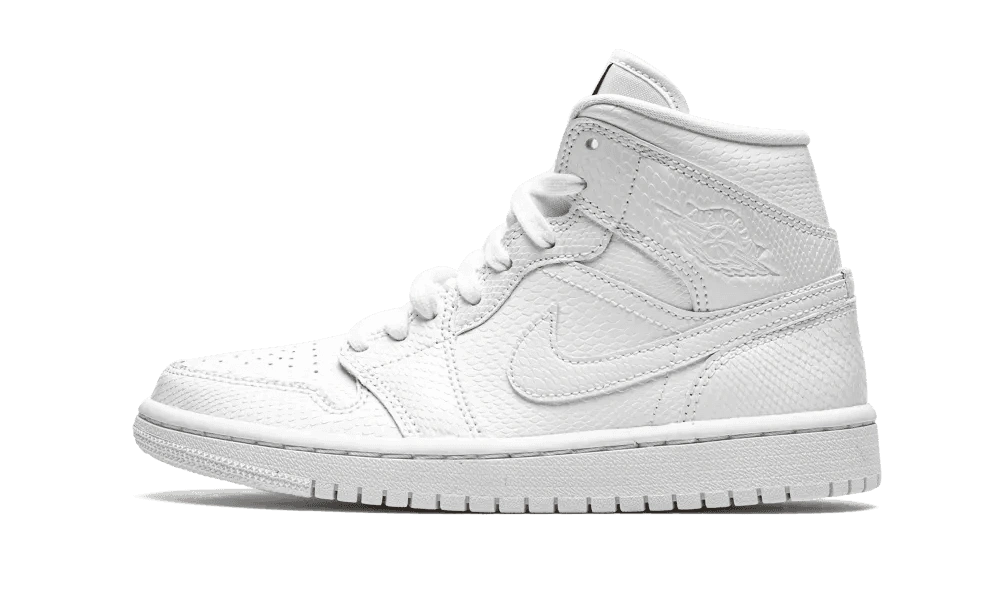 Photo du produit Jordan 1 Mid White Snakeskin (W)