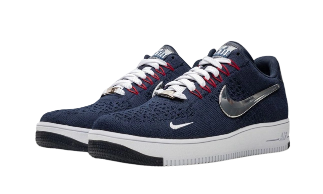 Nike Air Force 1 Ultra Flyknit Patriots 6X Champs - Image 1