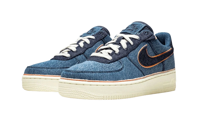 Nike Air Force 1 Low 3x1 Denim Stonewash - Image 1