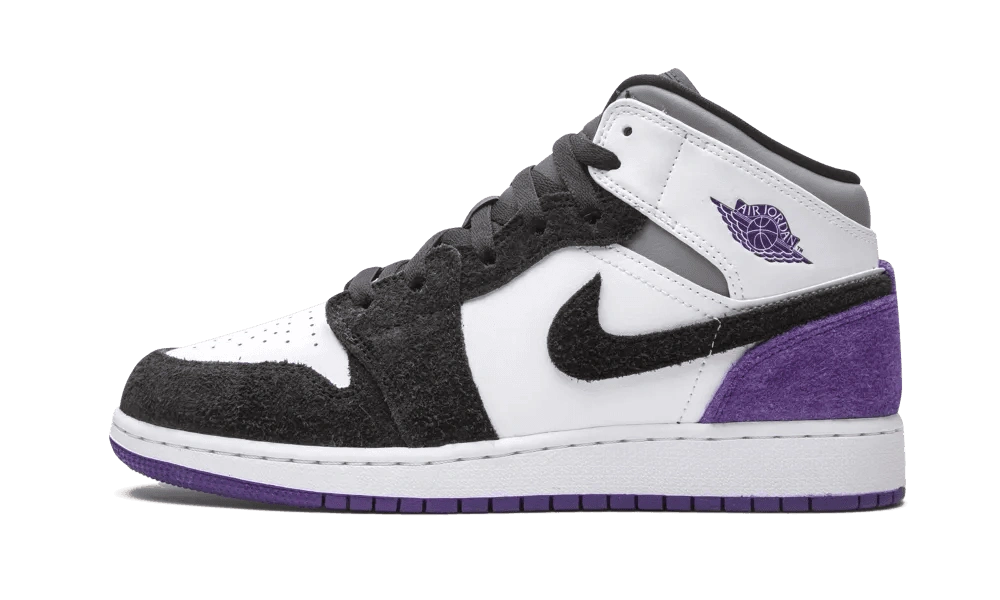 Photo du produit Jordan 1 Mid SE Purple (GS)