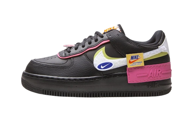 Foto del prodotto Nike Air Force 1 Shadow Removable Patches Black Pink (W)