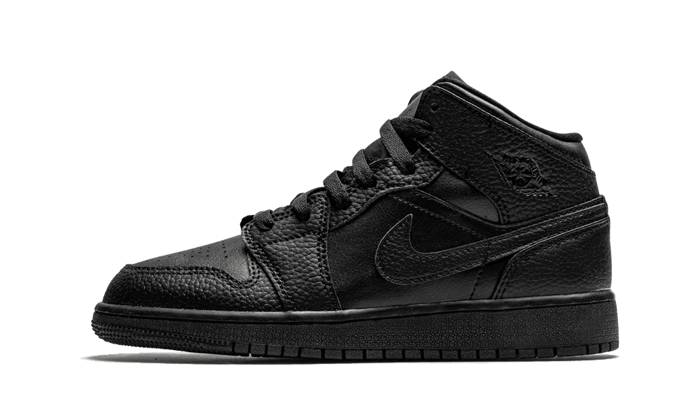 Photo du produit Jordan 1 Mid Black (GS)