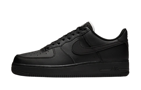 Foto del prodotto Nike Air Force 1 Low Triple Black (White Tongue)