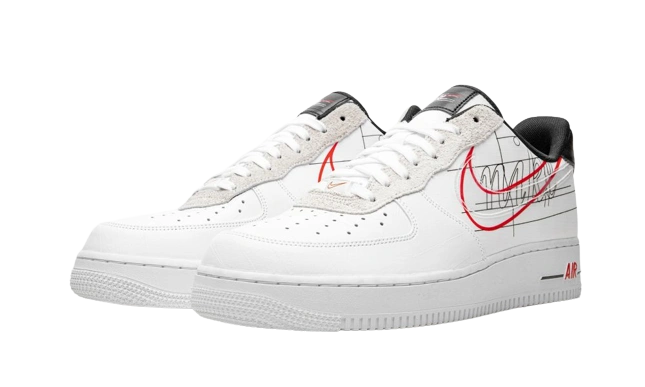 Nike Air Force 1 Low Script Swoosh Pack - Image 1