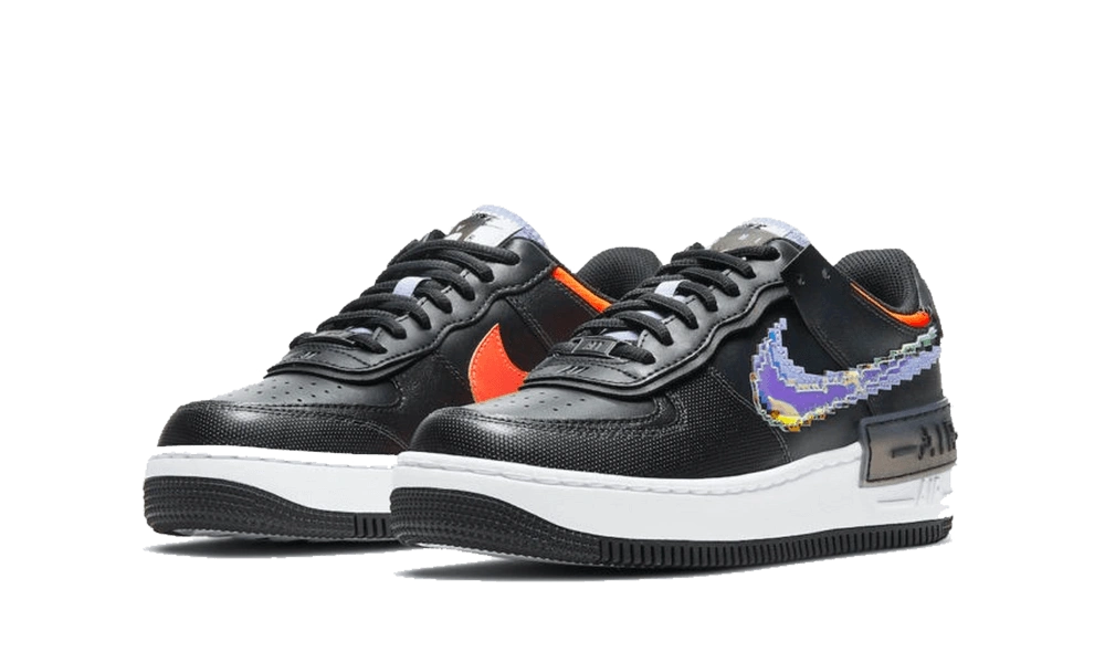 Nike Air Force 1 Low Shadow 8 Bit Black (W) - Image 1