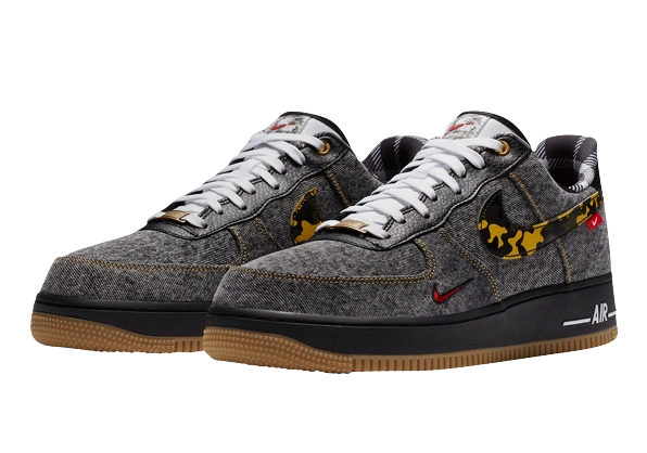 Nike Air Force 1 Low Remix Black - Image 1