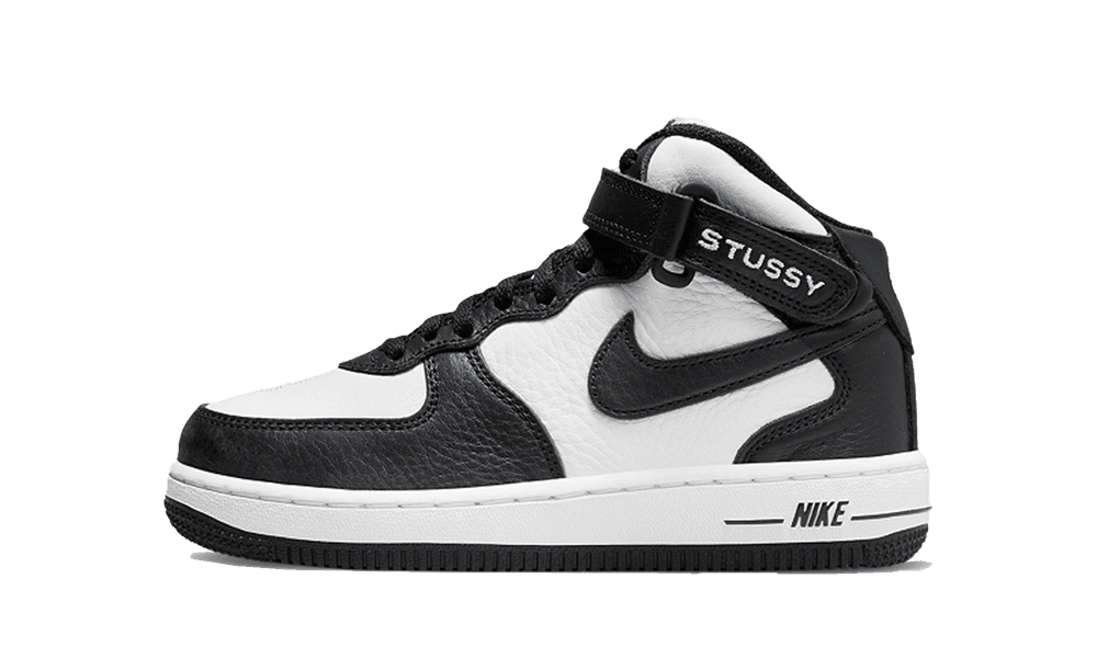 Photo du produit Nike Air Force 1 Mid Stussy Light Bone Black (PS)