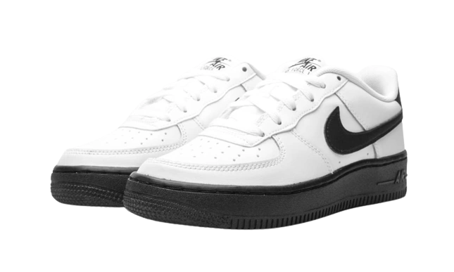 Nike Air Force 1 Low White Black Midsole (GS) - Image 1