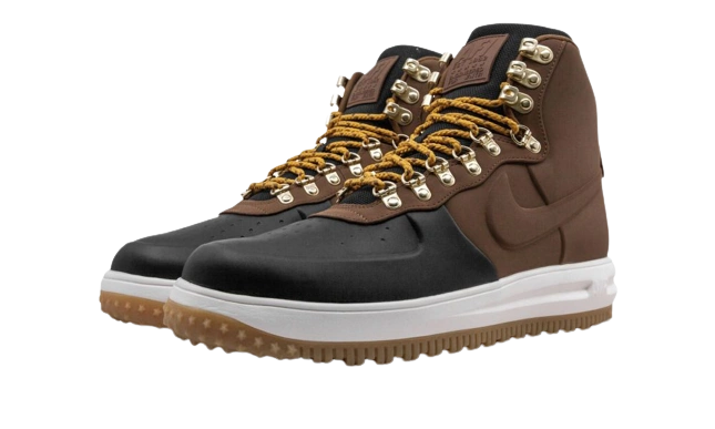 Nike Lunar Force 1 Duckboot 18 Tan Black - Image 1