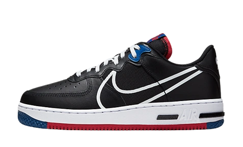 Foto del prodotto Nike Air Force 1 Low React Black White Gym Red Gym Blue