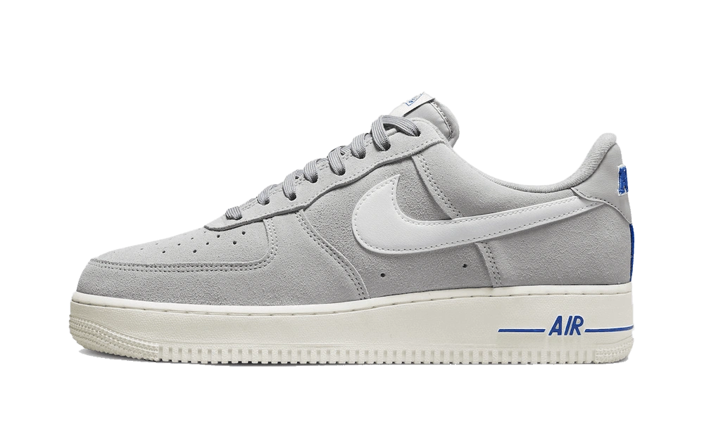 Nike Air Force 1 Low Light Smoke Grey White Sail Hyper Royal